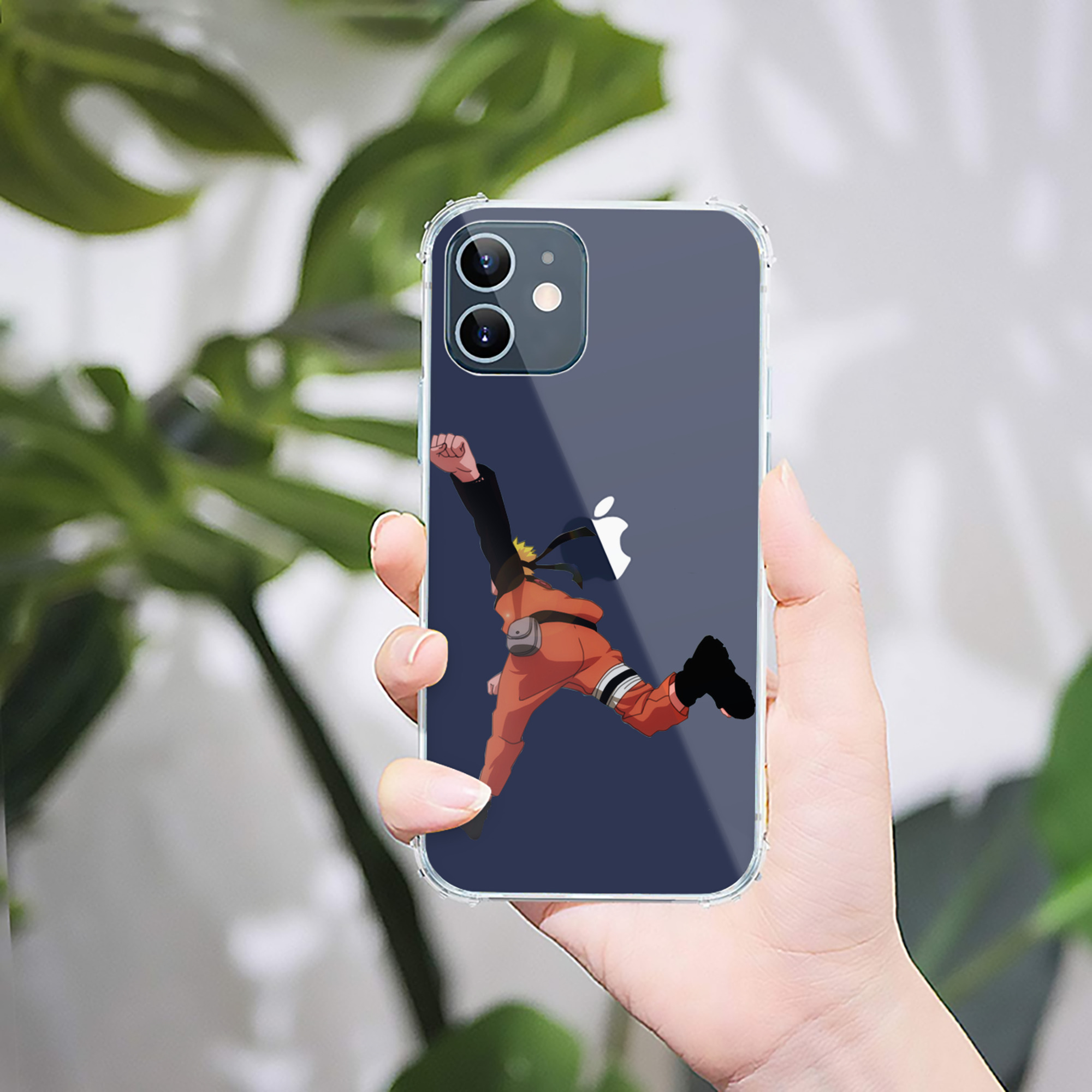 （画像用） NARUTO -ナルト- うずまき ナルト Uzumaki Naruto 【iPhone 12シリーズ対応】透明スマホケース（クリアソフトケース）